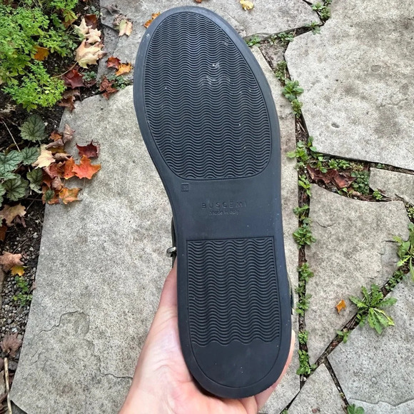 Buscemi Grey Olive green 100mm sneakers, size 40 - Picture 10 of 11